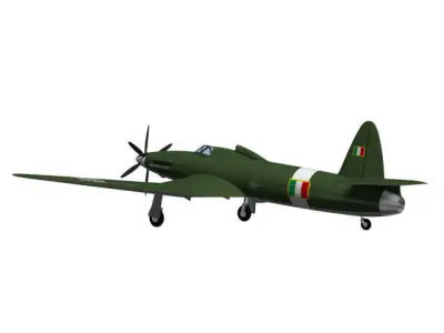 Caproni Ca 183 3D model