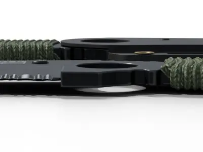 Defender Knife Low-poly 3D model