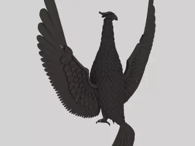bird of Khumo 3D model