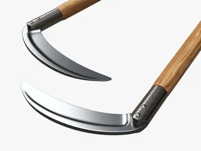 Two competition Kamas 3D model