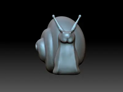 Figurine snail 3D print model