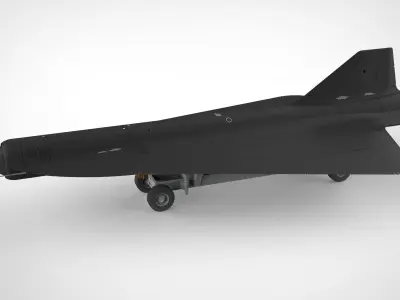 lockheed D-21 3D model