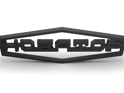 Novator logo 3D model