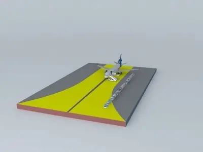 Aeroflot MD11 Free 3D model