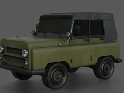 UAZ 469 3D model