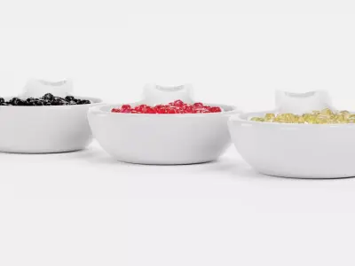 -Caviar Set- 3D model