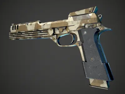 Beretta 93R 3D model