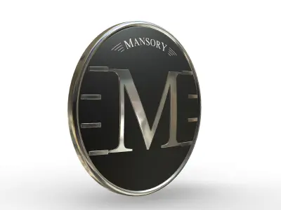 mansory logo 3D model
