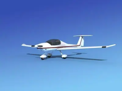 Daimond DA-20 Katana V11 3D model