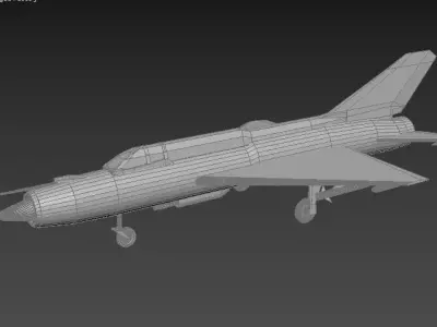 MiG 21 3D model