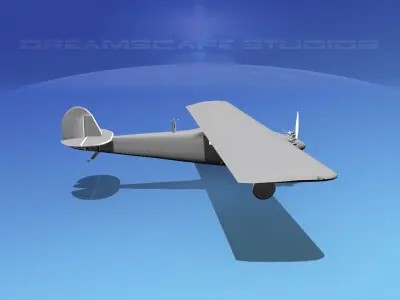 Ryan NYP Spirit of St Louis VBM 3D model