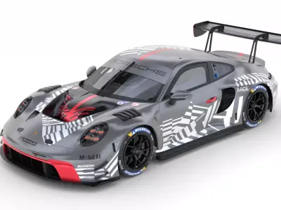 Porsche 911 GT3 R EVO 2026 3D model