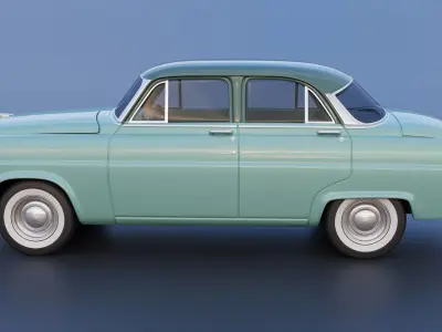 Hudson Jet 4 Door 1953 3D print model