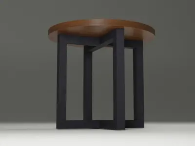 Coffee Table Free low-poly 3D model get