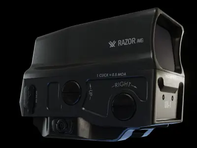 Vortex Razor UH-1 Low-poly 3D model