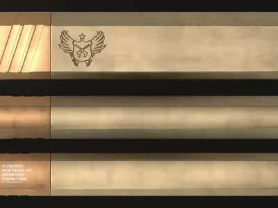 SilencerCo Osprey 9mm Suppressor Attachment - Game Asset Low-poly 3D model