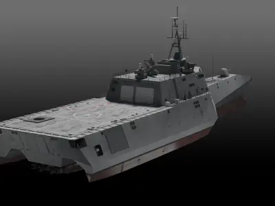 Littoral Combat Ship Independence class 3D model