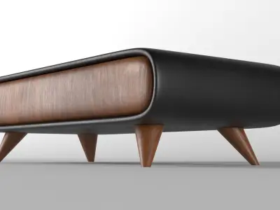 sitting room table Free low-poly 3D model