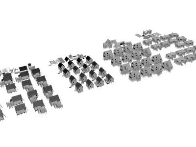 Plan V Arctic Settlement A Multi-Purpose World-Building Kit 3D model