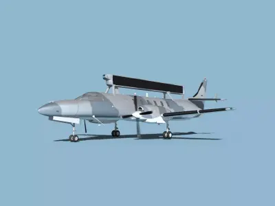 Swearingen RC-26 Condor V03 3D model