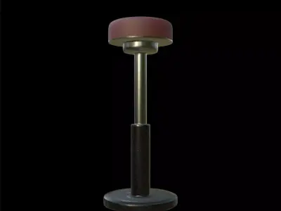 Chair Set Series 10 PBR 4K Free 3D model
