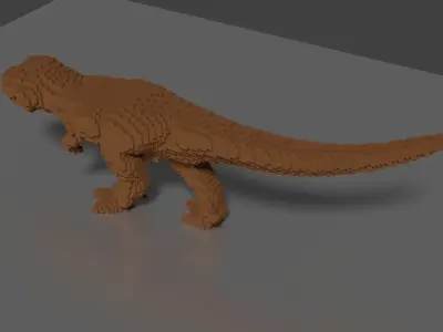 Lego Trex 3D model