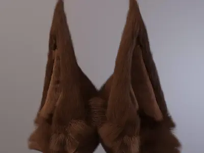 Fox Ears 3D model