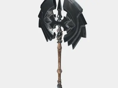 Magical axe 3D model