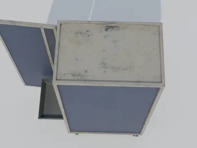 Service trolley 3D model