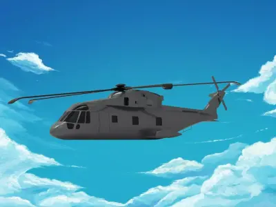 AgustaWestland AW101 3D model