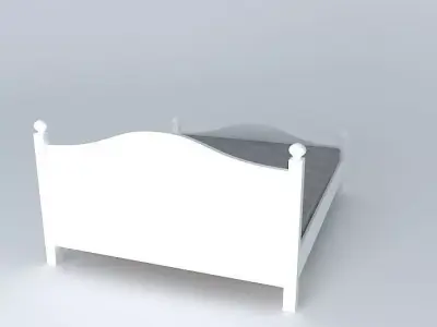 bed Free 3D model purchase