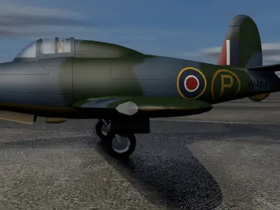 Gloster G-40 Pioneer 3D model