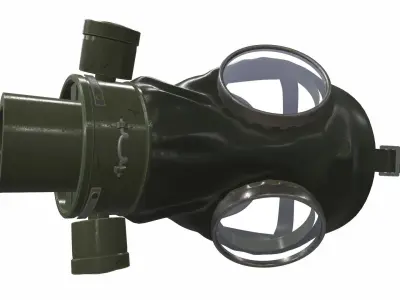 Gas Mask 11 3D model