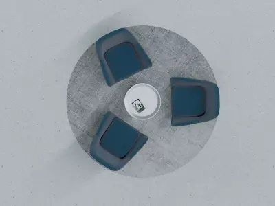 Meeting Chairs FurnitureVol1-A3 3D model