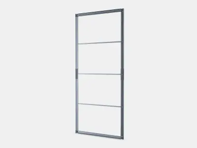 SKYTTA Sliding door frame 11 Low-poly 3D model