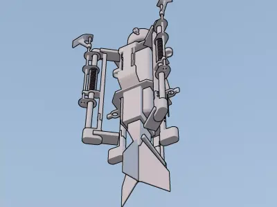 3d Print Drone Accessory Device 3D model