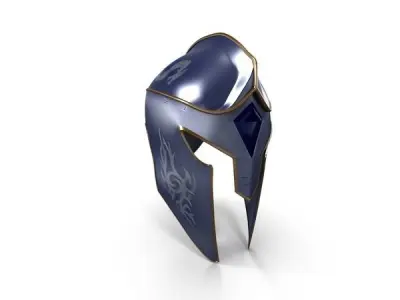 Knight Helmet Free 3D model