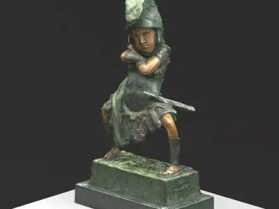 Master Warrior of Rome 3D model