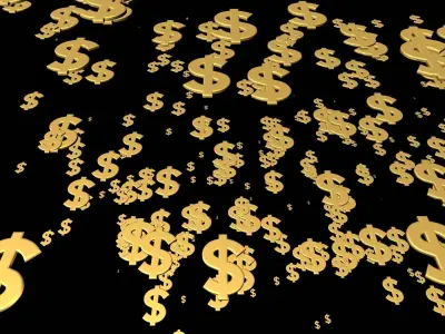 US Dollar - 2 3D model