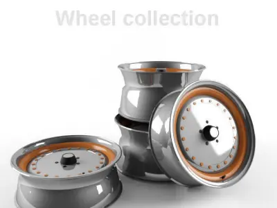Wheel 01 Free 3D model