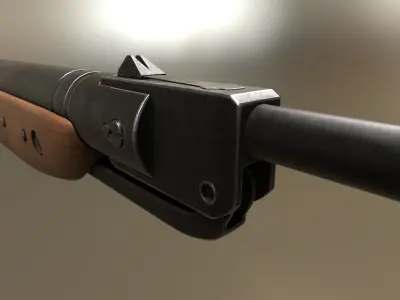 Knicker Haenel Model III-56 Free Download Free low-poly 3D model