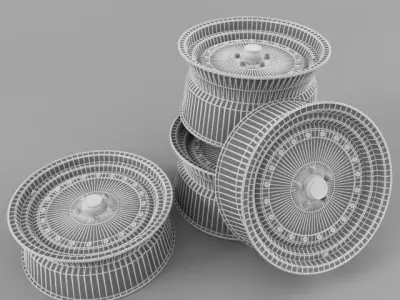 Wheel 01 Free 3D model
