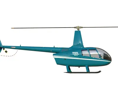 Robinson R66 3D model