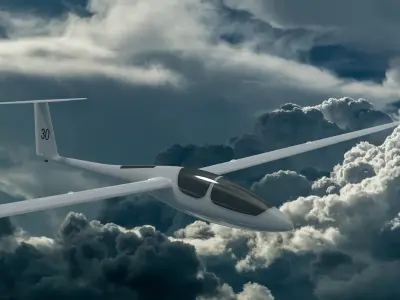 ASH30Mi Glider 3D model