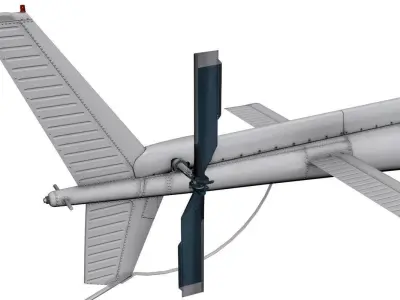 AS355 Ecureuil II 3D model