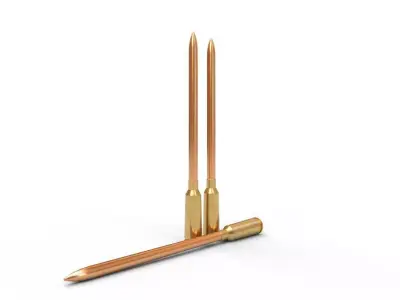 45x40mm Ammo Low-poly 3D model