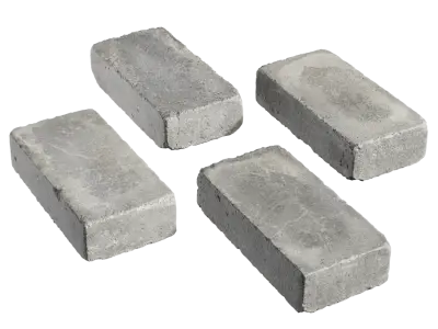  Tumbled Concrete Paver Model, Grey 