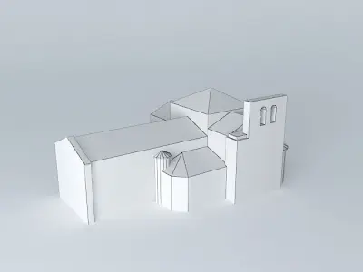 Estibaliz Sanctuary. Vitoria-Gasteiz Free 3D model