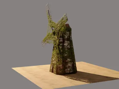 old mill 3D model