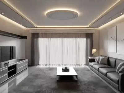 Modern room design  3D model